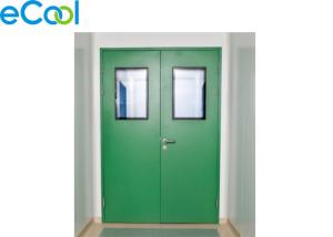 Quality Stainless Steel Polyurethane Panel Clean Door For Food Storage Warehouse wholesale