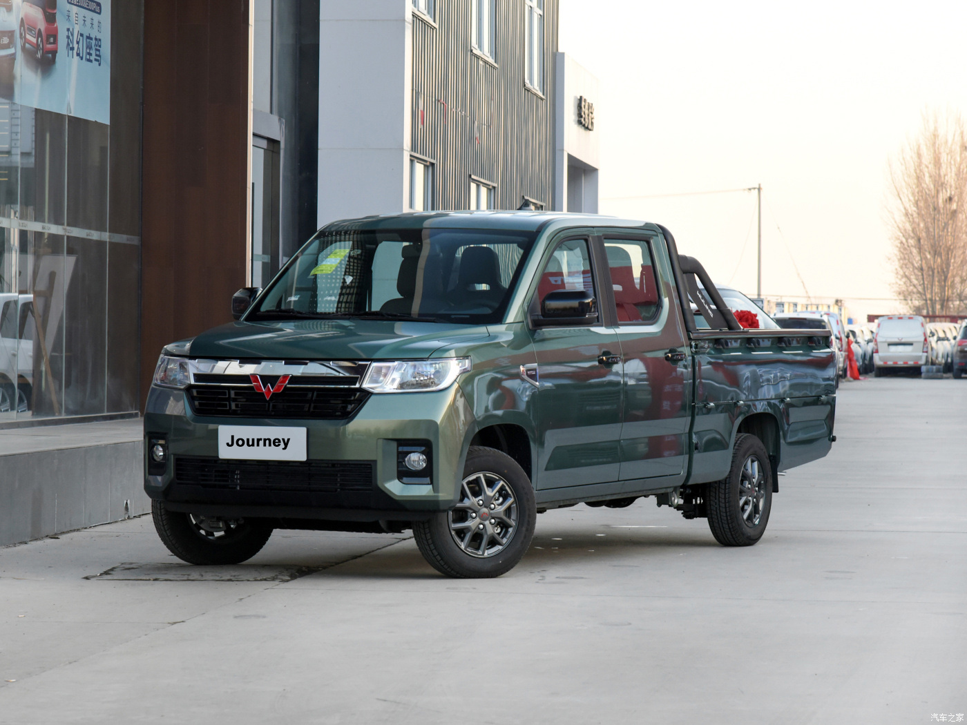 2021 WULING Journey 1.5L Manual Gearbox Gasoline Truck Pickup with 99ps Maximum Torque Camera Electric Leather Q45 R14
