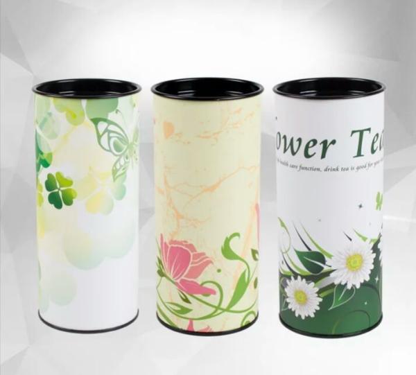Customized Printing Cylinder Paper Tube Cardboard Packaging Boxes Round Paper