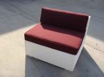 6pcs PE wicker sofas