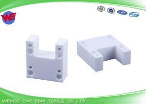 Quality X056C314H01 EDM Parts Mitsubishi Lower Ceramic Isolator Plate 78*70*30mm M306 wholesale