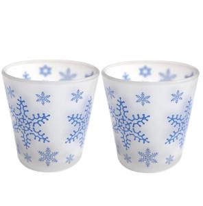 Quality Snow Glass Candle Holders wholesale