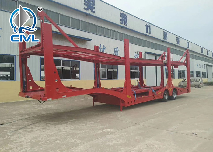 18m Vehicle transport trailer , car carrier 28ton 3.5' inter-changeable Pin