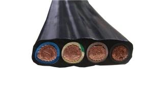 Quality Hoist Copper Crane Conductor Bar Rubber Electric Flat Cable Long Life wholesale