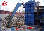Heavy Duty Scrap Shearing Machine , Diesel Engine Power Hydraulic Shearing