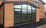 Privacy Glass Door Architectural Window Films UV Protection Static For Office