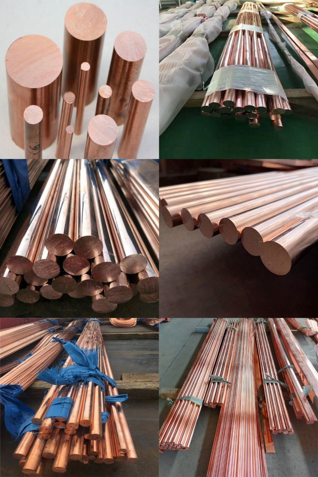 Suppliers Spot C3601 Solid Polished Red Rod 2mm-40mm C10100 C11000 C14500 Round Copper Bar