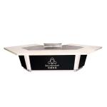 Restaurant Equipment Japanese Electric Bridge Shape Teppanyaki Table For Hotel