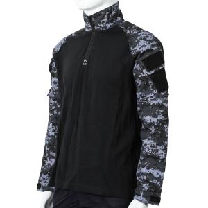 Quality Polo Midnight Frog Combat Shirt Digital Camouflage Cotton Polyester Antimicrobial wholesale