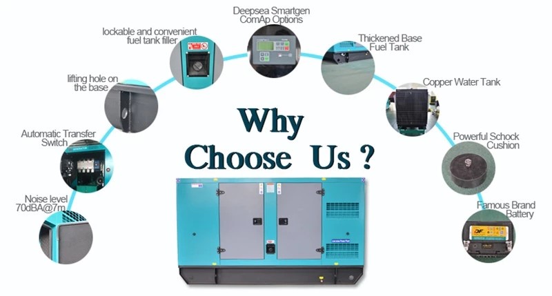 1103A-33TG2 60KVA 48KW Perkins Diesel Generators