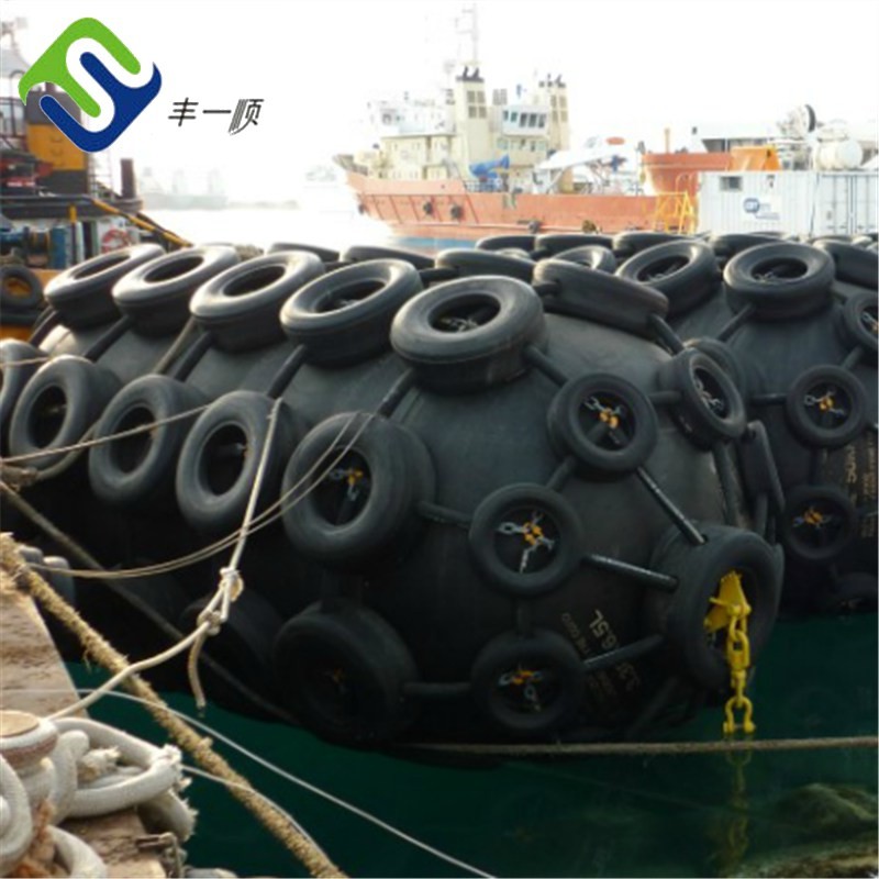 Size Range Diameter 0.3-4.5m Pneumatic Fender For Ship To Ship Or Dock