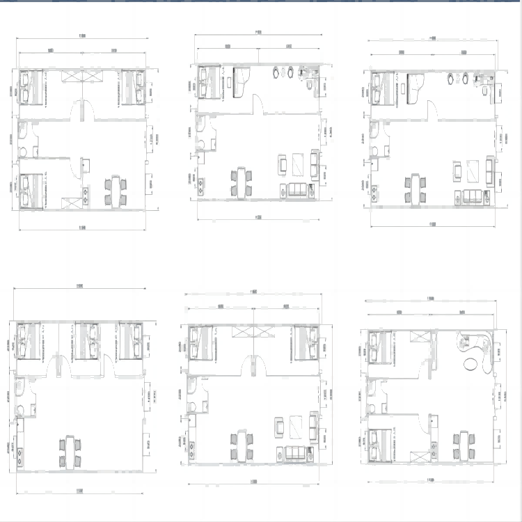 Mobile Living Container House with Bathroom and Kitchen from Modern Modular Suppliers