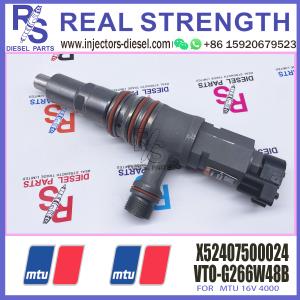 Quality MTU 16V 4000 Diesel Engine Injectors VTO-G266W48B X52407500024 wholesale