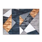 Geometric floor mat, bedroom, restaurant carpet, carpet