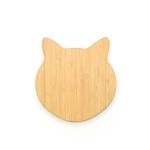 Divided Bamboo Kids Suction Plate Stay Put 215g Tiger Shaped