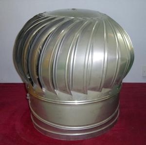 Quality FREE STANDING Aluminum Alloy Turbine Roof Exhaust Fan With And OEM Own Customer Logo wholesale