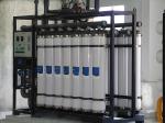 99.99% SS Removal Ultrafiltration Water System Backwashable SS304 / PVC Material