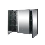 wholesale Luxury Aluminum Alloy medicine cabinet bathroom smart anti-fog mirror