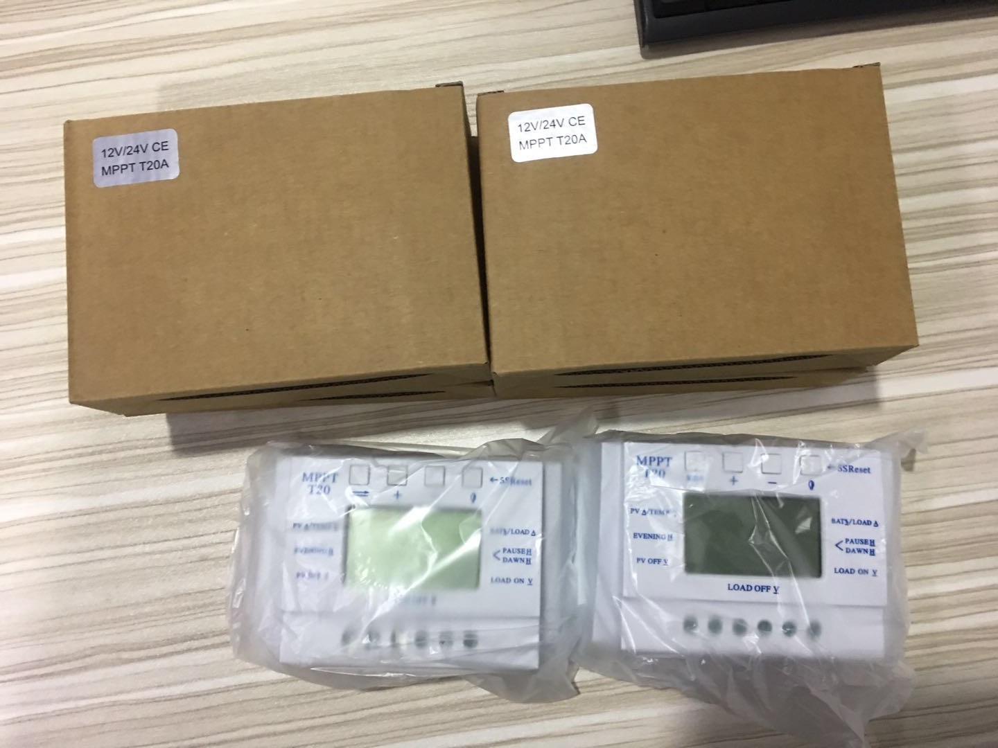 48V 12V 24V 20A 250 Watt Solar Panel Charge Controller With Advanced MPPT Technology