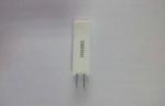 White 20W 100 Ohm / 100R Cement Power Resistor , High Temperature Resistor