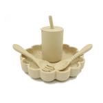 Waterproof BPA Free Self Feeding Silicone Tableware With CPC