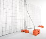 Welded pipe metal Galvanized Steel Temporary Fence