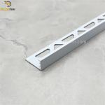 8mm 10mm 12mm Aluminum Tile Trim L Shape Custiom Thickness 0.5mm 2mm