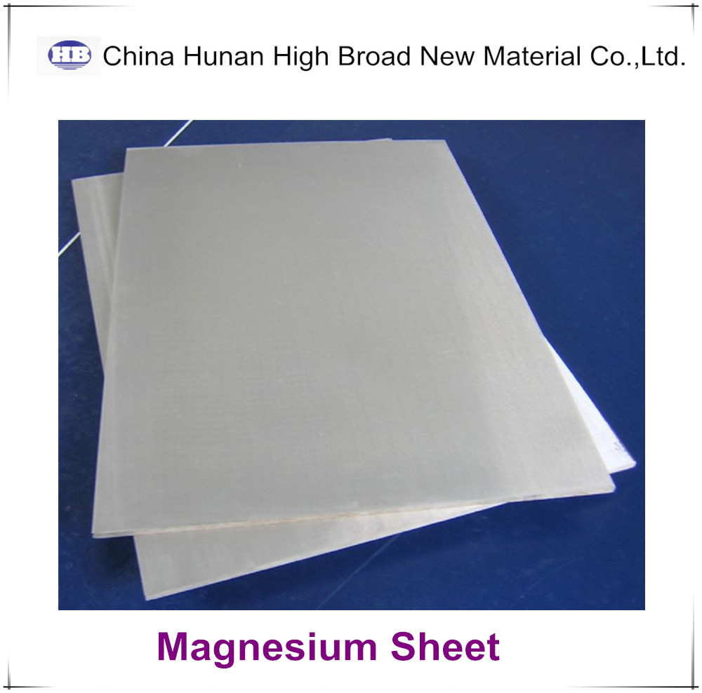 WE43 AZ91 Magnesium Alloy Metal Sheet Plate / AZ31B Magnesium Photoengraving Plate
