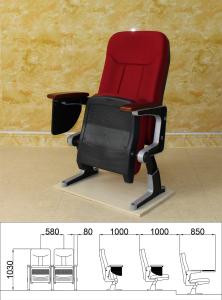 Quality Dustproof Hypoallergenic Movie Theater Seating , Anti Fading Folding Cinema Seats wholesale