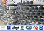 Iso 132kv Electric Power Metal Utility Pole For Transmission Line Project