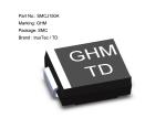 Surface Mount Tvs Diode Unidirectional 36V 1500W SMCJ36A
