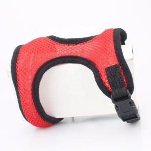 Quality Airmesh Adjustable Nylon Soft Dog Boy Pet Harness , Colorful Dog Chest Harness wholesale
