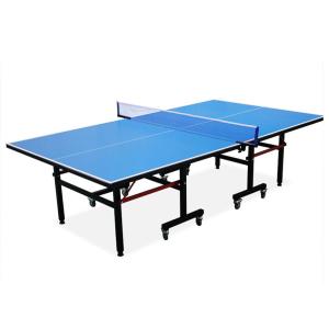 Quality OEM Outdoor Table Tennis Table SMC Top Board Folding Movable Blue Easy Assemble wholesale