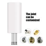 Outdoor Multiband 600-6000MHz 4G 5G Antenna Ultra wideband 4 port Panel Aerial