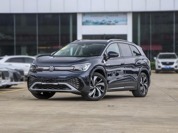NEDC 565km Electric 5 Door Cars 7 Seats ID6 CROZZ Volkswagen Electric SUV 160km