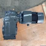 OEM FA Bevel Helical Gear Box Motor Flange Mounted Speed Reducers