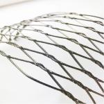 Custom Stainless Steel 304/316 Woven Rope Mesh Hand Knitting High Durability