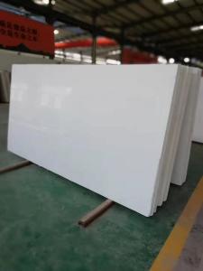 Quality Nano Artificial Quartz Stone Crystal Extra White / Quartz Slab Porcelain Tile 60x60 wholesale