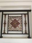 Decorative Stair Handrail Ornamental Aluminum Fence Welded Powder Coated