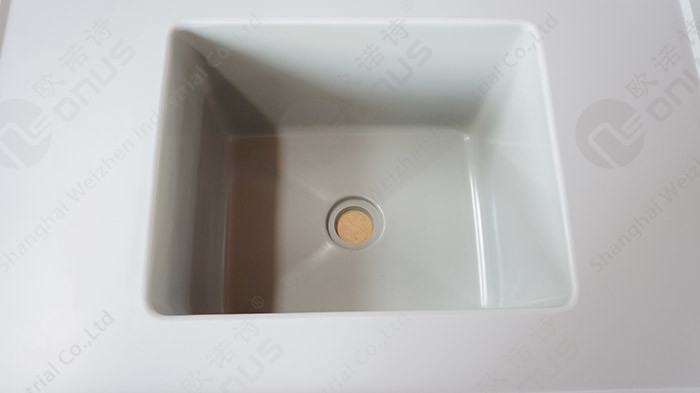 Epoxy Resin Basin Station Counter Top Sinks For Laboratory Worktops With Heat Resistance