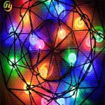 IP44 Waterproof Outdoor LED String Light For Christmas Decoration