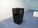 Square Fiberglass Flower Planter Pots For Indoor And Outdoor