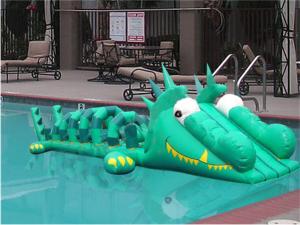 Quality Commercial Use Inflatable Pool Slide, Inflatable Water Sports For Kids wholesale