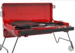 Adjustable Temperature Control Red Fox Portable camping barbecue grill