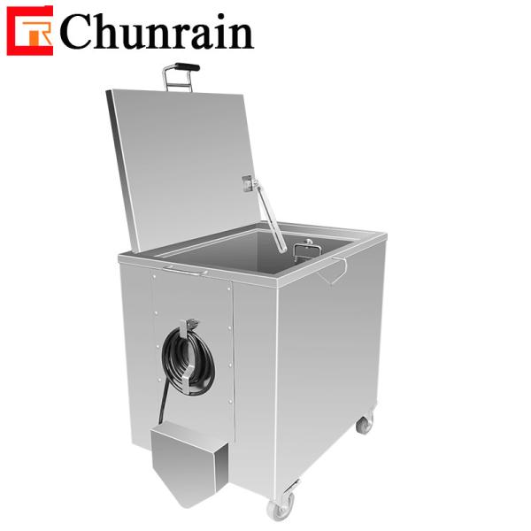 Heated Tank 1500W 80 Celsius Thermal Insulation 30 Gallon Removing Stainless