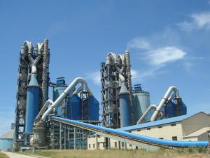 Quality Limestone Clay 500TPD Dry Process Rotary Kiln Cement Plant wholesale