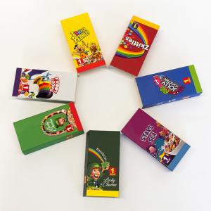 Quality Glossy Finish Customized Paper Packing Box Fruit Cigarette Case Packaging wholesale