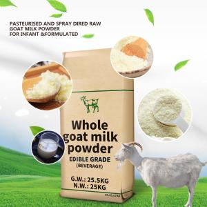 Quality 25kg instant goat milk powder in Milk Powder, Food Grade Goat Whole Powder wholesale