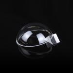Round 80mm Optical Glass Lens , 10-5 To 60-40 Infrared Fresnel Lens