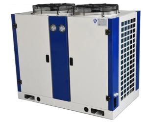 Quality Compact Air Cooled Condenser Space Saving With Cooper Tube Aluminium Fin wholesale